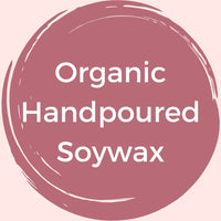 Organic hand poured soy wax