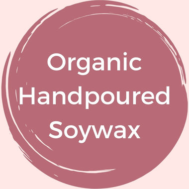 Organic hand poured soy wax