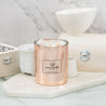 Rose Quartz Heart Chakra Luxury Crystal Candle